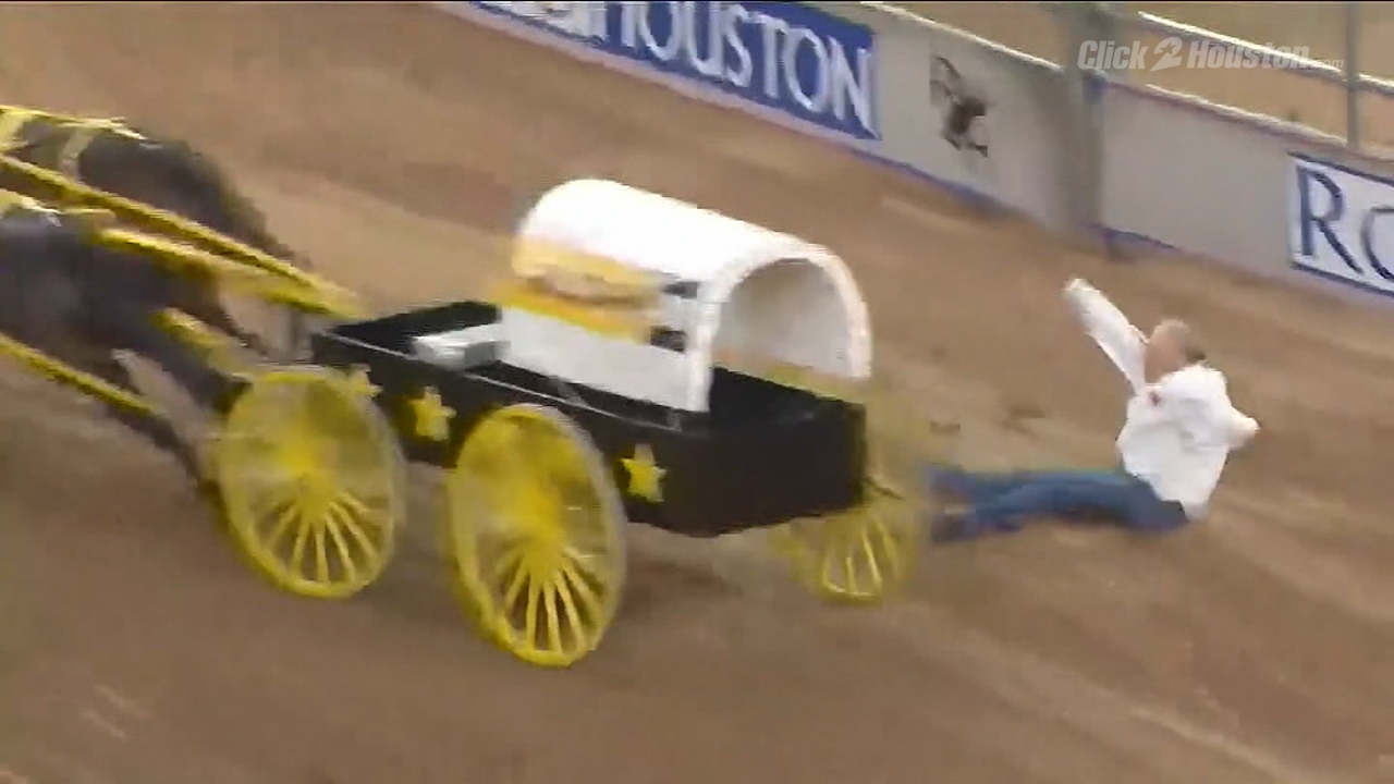 Chuck wagon driver ready for comeback after thrown to ground...